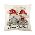 thumbnail image 1 of Cateissary Fundas decorativas navideñas para cojines, funda de almohada con forma cuadrada, funda de cojín estampada, fundas para sofá cama y Kits de decoración para fiestas Tipo 1 Cateissary HA069995-01B, 1 of 6