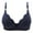 Blue, variant on DDAPJ pyju Wireless Push Up Bras for Women,Full Coverage Bra with No Underwire Extra Foam Padding for Added Shape