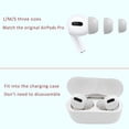 thumbnail image 5 of Almohadillas Luckvan de espuma para AirPods Pro/Pro2, 3 pares, blancas, 5 of 5