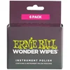 Ernie Ball Wonder Wipes Instrument Polish, 6-pack (P04278)