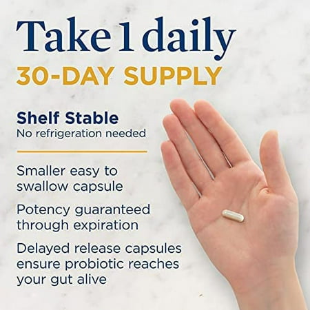 Women's Probiotics 50 Billion Guaranteed, Probiotic Supplement, 12 Strains, Shelf Stable, Gluten Dairy & Soy Free, 30 Capsules, Ultimate Flora Women's Vaginal - 60 Day Money Back Guarantee