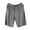 Silver, variant on Men's Plus Size Sleep Shorts Akafmk Men Cotton Pajamas Shorts Soft Sleepwear Bottom Shorts Solid Color Loose Home Shorts Lightweight Loungewear Shorts with Pockets