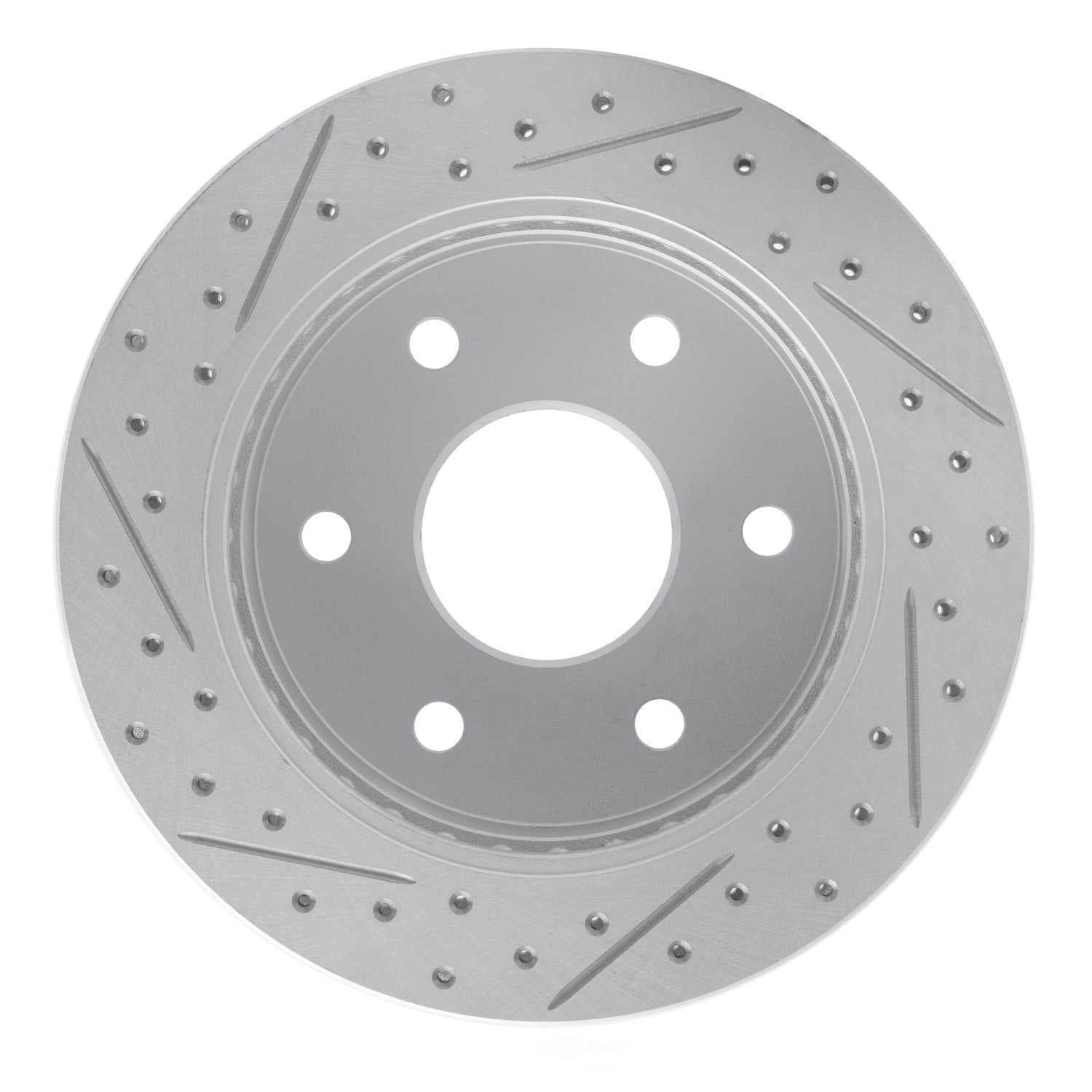 Dynamic Friction Company 830-48008R DFC Geoperformance Rotor - Drilled and Slotted