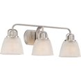 thumbnail image 4 of Quoizel Dublin 3 Light Vanity Light in Brushed Nickel, 4 of 6