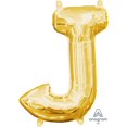 thumbnail image 1 of Anagram International Party-Eh! Gold Letter J Balloon, 1 of 1