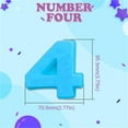 thumbnail image 3 of 3Pcs Silicone Number Cake Molds under $5! Yrmaups Number Cake Mold, Silicone Birthday Digit Baking Pan, DIY Cake Mold for Oven Kitchen Party, Celebration Cake Pan, Baking Pan, 3 of 3