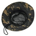 thumbnail image 4 of Baywell Men's Sun Camouflage Hat UPF 50+ Wide Brim Bucket Hat Windproof Fishing Hats, 4 of 5