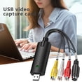thumbnail image 2 of becaristey USB2.0 Audio AV TV Card VHS to DVD Converter Analog Video to Digital Format Record Capture Card PC Adapter, 2 of 9