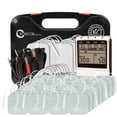 thumbnail image 1 of Estimulador muscular Roscoe Medical de 4 canales EMS y TENS con paquete de 48 electrodos, 1 of 5
