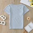 thumbnail image 3 of LUOGENLI Boys Shirts Size 7-8 Toddler Baby Kids Boys Girls Happy Easter Bunny Shirts Short Sleeve Letter T Shirts Tee Tops 1-7 Years Boys Shirts Size 5 Boys Shirts Size 8 Button down 5-6 Years, 3 of 6