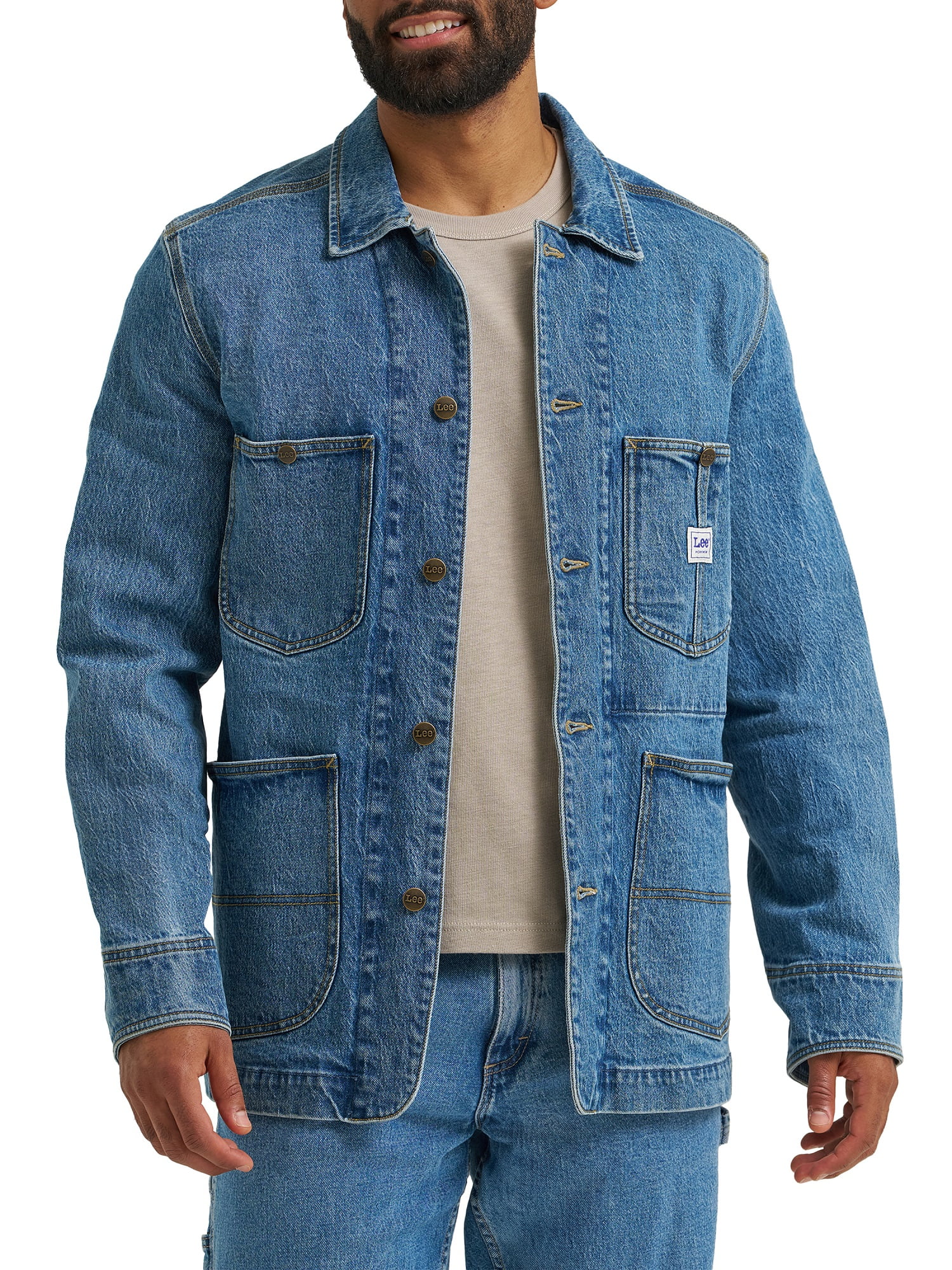 Wrangler® Men's Utility Chore Jacket, Sizes S-3XL - Walmart.com