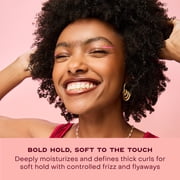 SheaMoisture Curling Gel Souffle For Thick, Curly Hair Coconut And Hibiscus To Moisturize And Protect Hair ,12 oz