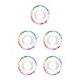 thumbnail image 1 of Matsuzay Pack of 40 Household Pearl Head Sewing Dressmaking Manual Locating Pins Kit Plastic Random Colorful Color Type2 NO2, 1 of 6
