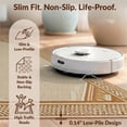 thumbnail image 6 of Design&I 4'x6' Washable Area Rug Entryway Ru Interlocking Wicker Grid Door Front Doormat Entrance for Home Office, Under Desk, Snag-Free Skid-Resistant Medium, 6 of 7