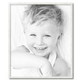thumbnail image 2 of ArtToFrames 27" x 32" White Stain Picture Frame, 27x32 inch White Wood Poster Frame (WOM-4110),  Pack, 2 of 8