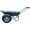 Blue, variant on Historyli Garden Wheelbarrow Cart, Utility Cart with Four Wheels & Built-in Stand for Yard, Green