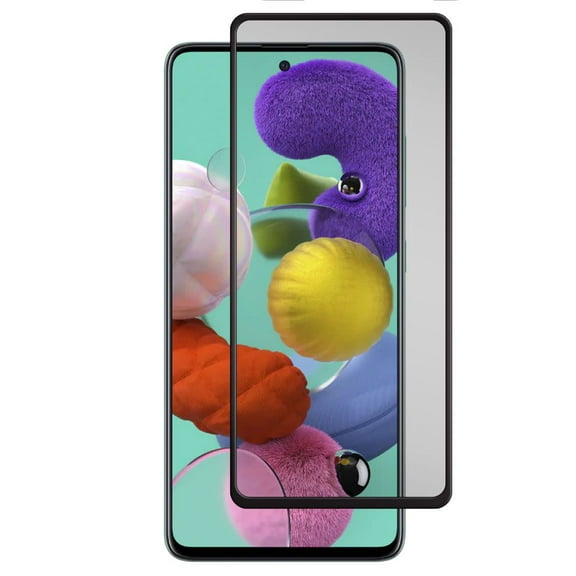 PENUMBRA Black Ice Glass Protector for Samsung Galaxy A51, Clear