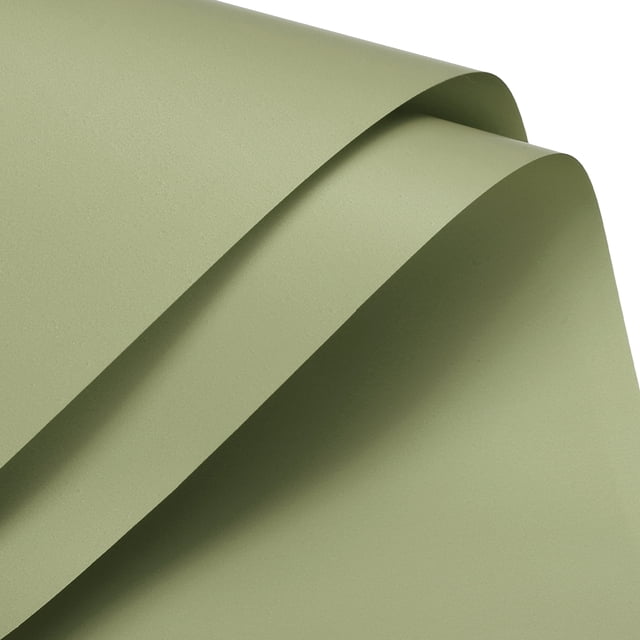 Papel de regalo nacarado Unique Bargains Envoltura para Bricolaje 22,8x22,8 Pulgadas Verde paquete de 20
