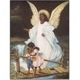 thumbnail image 2 of Posters Guardian Angel With Children On Bridge African American Black Religious Wall Picture Art Print Canvas Painting Posters And Prints Wall Art Pictures for Living Room Bedroom Decor, 2 of 7