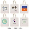 thumbnail image 2 of Custom Canvas Tote Bags,Personalized,Student's Bags,Design Your Own Text/Photo/Logo,Printed Men/Women for Shopping, 2 of 6