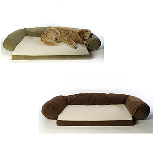 the benson co sleeper wooden raised dog bed