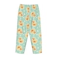 thumbnail image 3 of Lsque Cute Duck Print Women's Pajama Pants, Lounge Pant - Comfortable Home Wear,Elastic Waistband, Stylish Design-Small, 3 of 9