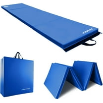 RitFit Upgraded Folding Exercise Mat, 2 Inch Thick Gymnastics Mat 3’x6’,4’x8’,4x10’,2'x8' with Carrying Handles for Yoga, MMA, Stretching, Core Workouts and Home Gym Protective Flooring