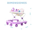 thumbnail image 3 of Andadera De Bebé Portátil, Interactiva, Musical, Plegable y de Color Morado Baby Gaon  Andadera, 3 of 7