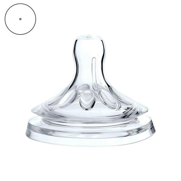 Baby Soft Liquid Silicone Pacifier Nipple Replacement, for Wide Mouth Milk Bottles