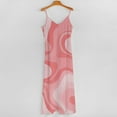 thumbnail image 5 of Pink Abstract Wavy Background Design Sleeveless Dress Dresses Women Summer Women's Summer Clothing, 5 of 9