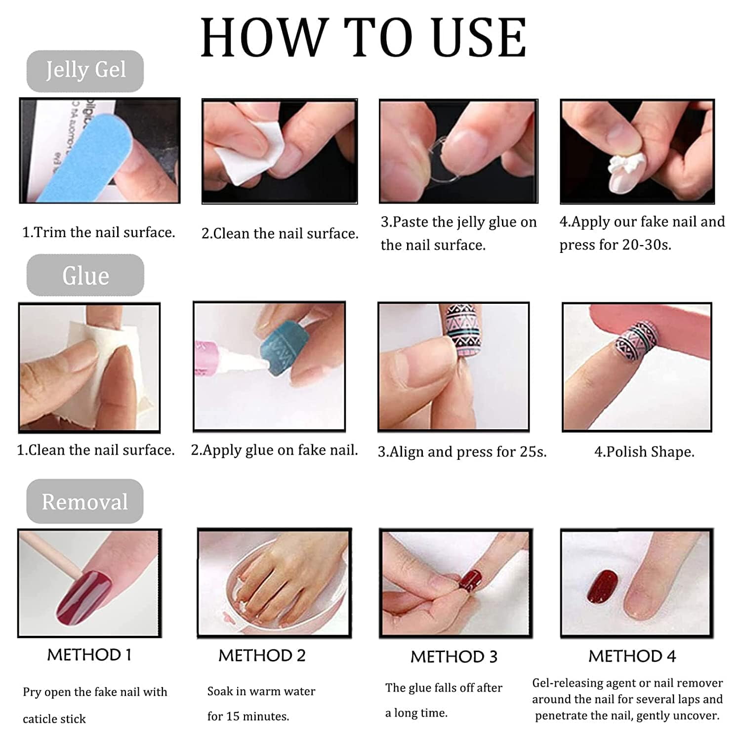 Press on nails fake  Purely hand-made wearable nails Maillard mid-level frosted nail pieces advanced custom press-on nail stickers