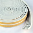 thumbnail image 3 of Weather Stripping for Doors Weatherstrip Seal , Soundproofing Seal Strip, Door/Window Anti-Collision, 5 Meters E-type Seal Anti-collision Self-adhesive EPDM Silicone Door, 3 of 8