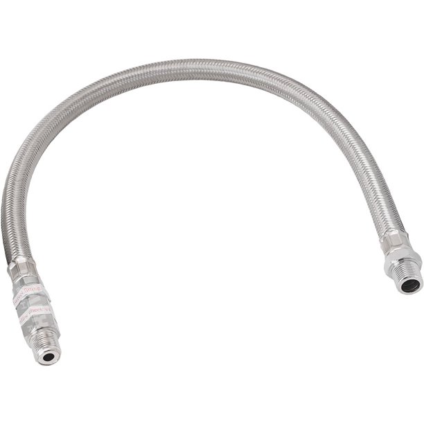 Vixen Horns Stainless Steel Air Compressor Braided Leader Hose 3/8" NPT