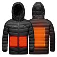 thumbnail image 4 of LSLJS Kids Heated Jacket, USB Intelligent Constant Temperature Heated Windproof Plus Size Coat for Children Winter 3 Heated Jacket Coat, Baby Boys' Outerwear Jackets, 4 of 7