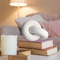 thumbnail image 4 of Coffee Table Decor Wood Chain Link,Book Shelf Accents Home Decor for Living Room,Farmhouse Wood Knot Decor,Natural Chain Link Decor for Fireplace-White, 4 of 7