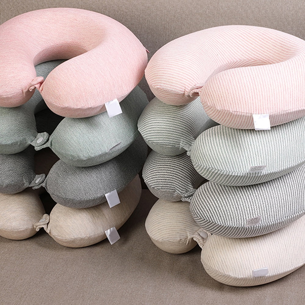 Comfortable Soft Plush Lightweight Polyester Bamboo Care Travel Pillow Suitable For Mother Baby Toddler