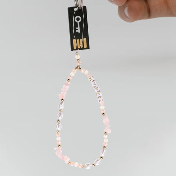 Worgeous Phone Lanyard Mobile Phone Chain Practical Phone Accessory Phone Strap 30CM Pink