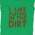 thumbnail image 4 of Inktastic I Like Playing in the Dirt Boys or Girls Baby Bodysuit, 4 of 5