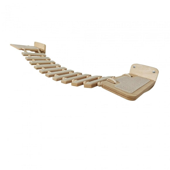 Cat Bridge Kitten Wall Furniture Hammock Cat Steps for Play Kitty Kittens