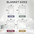 thumbnail image 6 of Sunbeam Dark Shadow Nordic Premium Electric Heated Full Size Blanket, 72" x 84", 12 Heat Settings, 12-Hour Selectable Auto-Off, Machine Washable, 6 of 11