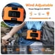 thumbnail image 4 of Ventilador de cintura Astaowl, 1000 mAh, recargable por USB, 10 velocidades, 40 h, 4 of 7