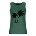 thumbnail image 4 of Camisetas de Tanque de los Hombres Tanque de los Hombres Incolor Gradiente de Impresión Cuello Redondo Correa Delgada Fuga Atrás Regular Casual Deportes Blusas de Tanque, 4 of 5