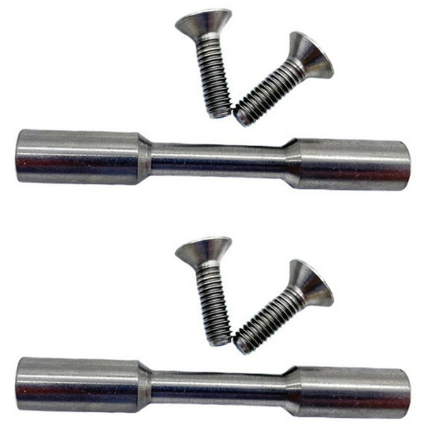 2X Conjunto de Pivote Y Pernos de Horquilla Trasera de Bicicleta de Aleación de Titanio para Brompton / 3Sixty Piezas de Bicicleta