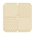 thumbnail image 2 of Dog Lick Mat with Suction Cups, Silicone Slow Feeder Pad for Boredom Anxiety Relief, Textured Pet Enrichment Distraction Feeding Treatment Tray for Peanut Butter Yogurt Paste, 2 of 7