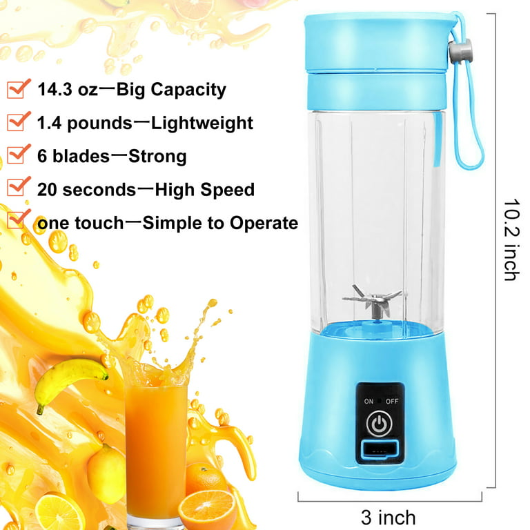 Portable Rechargeable Travel Juicer Cup Electric Blenders for