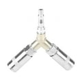 thumbnail image 4 of Pneumatic Connector1/4" BSP Y Piece Pneumatic Quick Fitting Way Connector Modern Innovation, 4 of 5