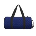 thumbnail image 2 of Sigee Navy Blue Printed Multi-compartment Sports Gym Bag for Men and Women Large Capacity Travel Bag, Overnight Bag, 2 of 8