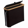 thumbnail image 4 of Cesta organizadora para guardar papel higiénico, organización familiar, baños prácticos Negro, 4 of 9