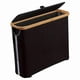 thumbnail image 4 of Cesta para guardar el papel higiénico. Práctica para el rollo de papel higiénico del baño. Negro, 4 of 9