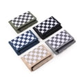 thumbnail image 3 of Cartera de lona para hombre, suave, no deformable, con monedero, cartera para estudiantes, diseño horizontal, 3 of 6